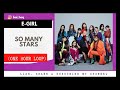 [ 1 HOUR LOOP ] E-girls / So many stars