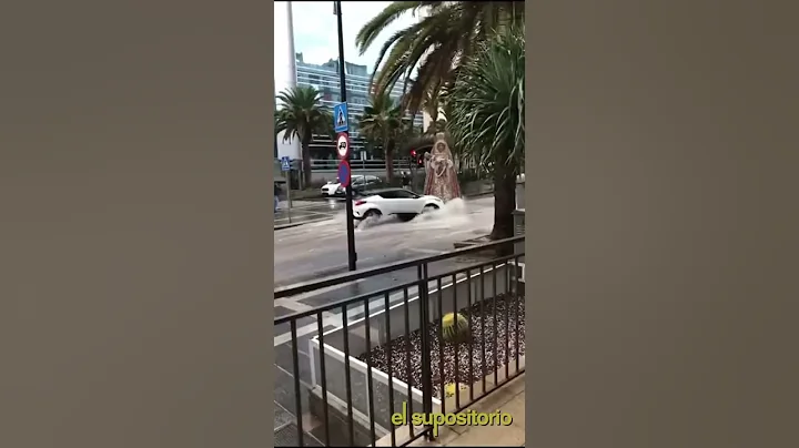 Mother Mary appears at the time of a flood