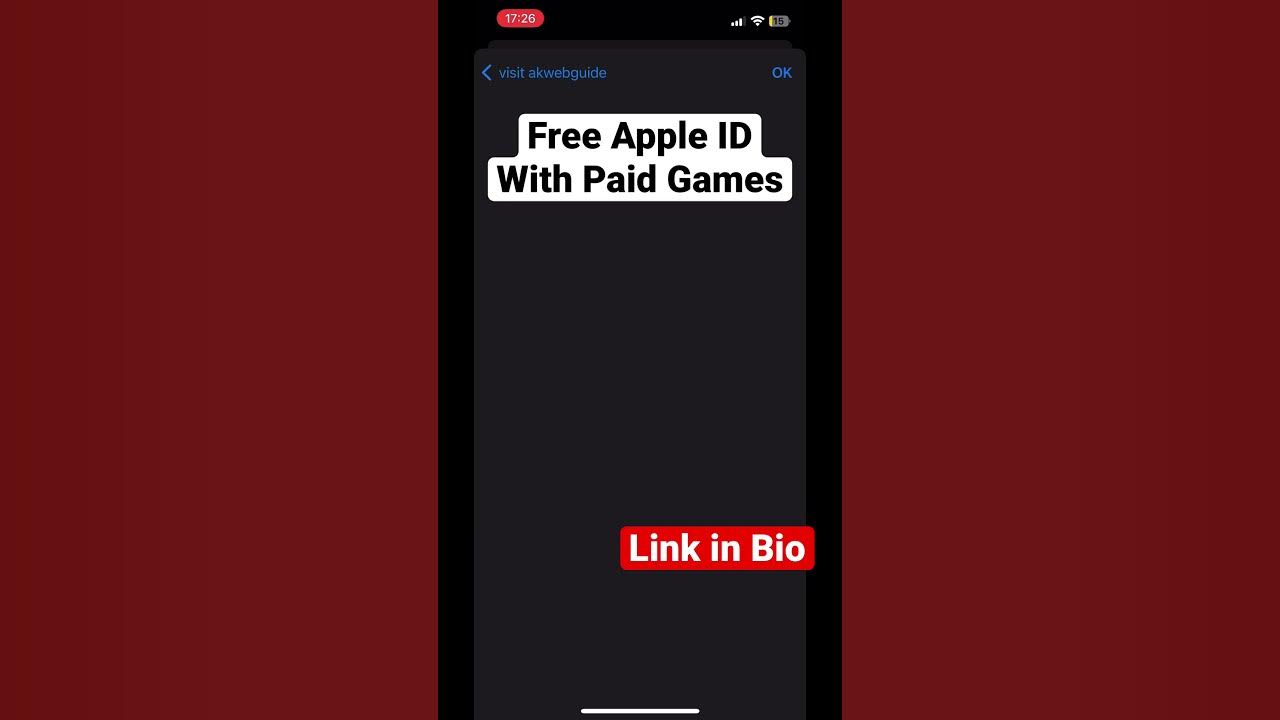 Free Apple Id With Paid Games 2022 Free Apple ID With Paid Games | Minecraft and others - YouTube
