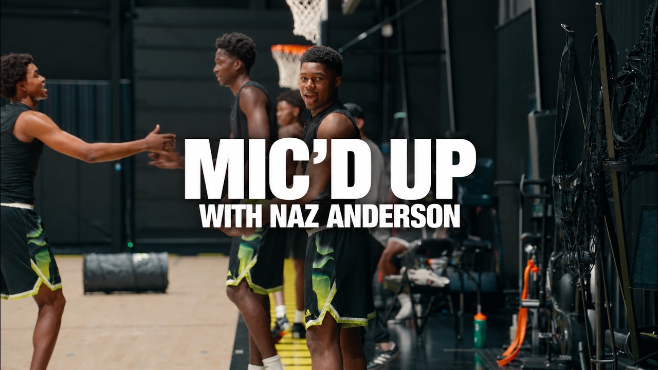 Nasir Anderson Mic'd Up @ Practice!