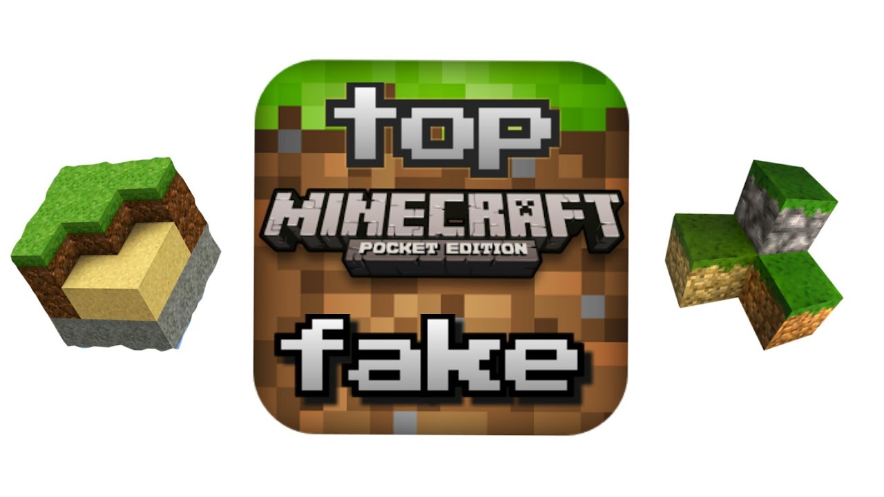 Top des fake minecraft pe YouTube