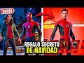 SPIDERMAN TOM HOLLAND LLEGA a FORTNITE / EL REGALO SECRETO que NO VISTE de NAVIDAD - Explicación