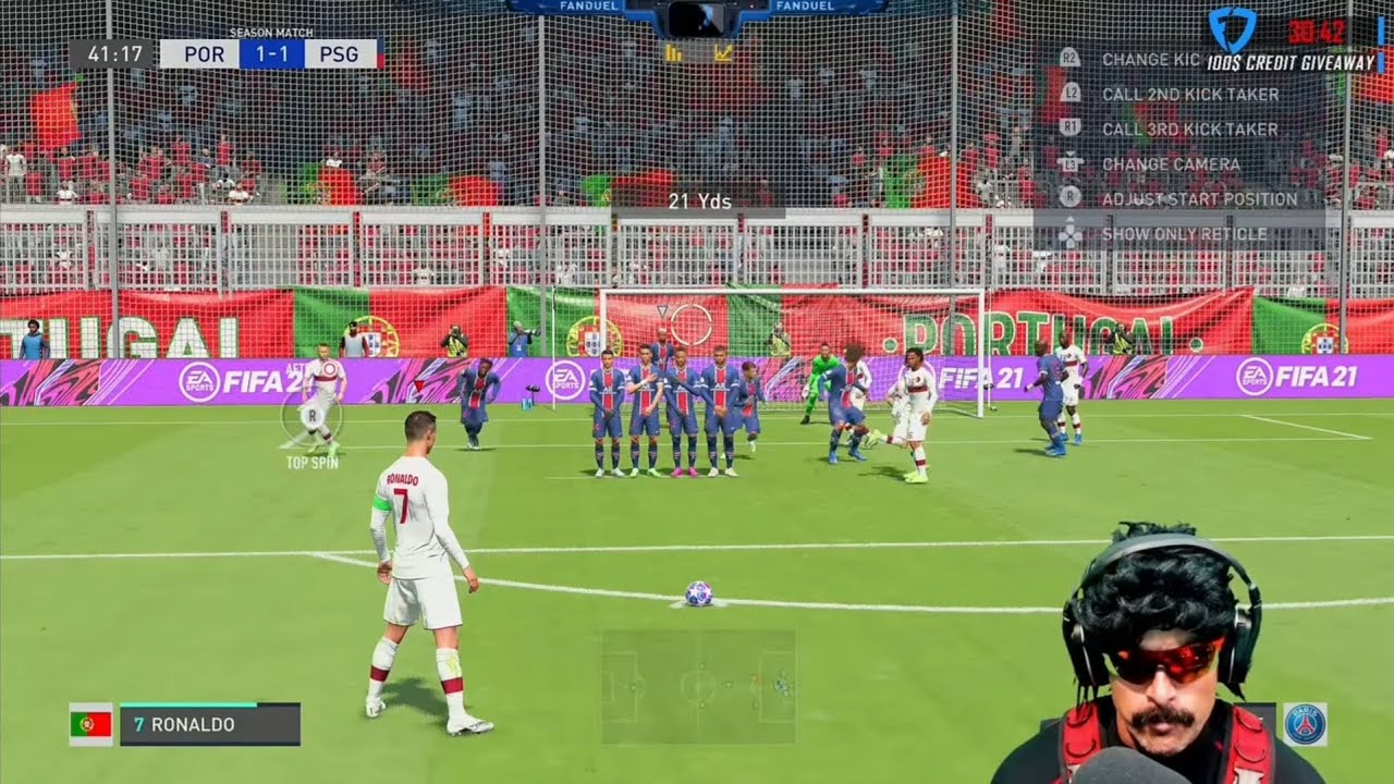 WHEN DRDISRESPECT BECAME CRISTIANO RONALDO! 