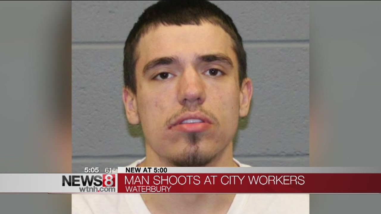 Man accused of firing gun at Waterbury city employees - YouTube