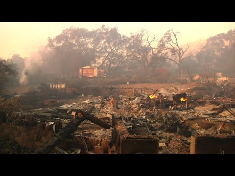 Newest California Fire Burns 65 Structures