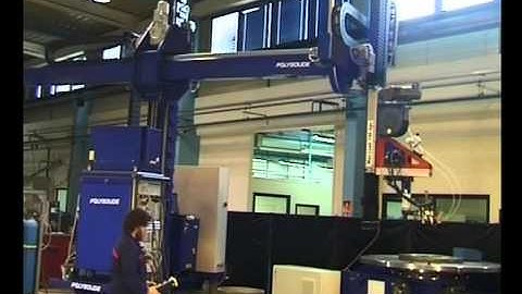 Polysoude - Giải pháp hàn Overlay Cladding – Vertical Cladding Rig