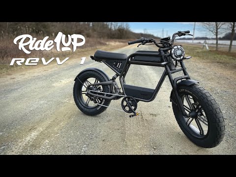 THE NEW KING E-MOPED IS HERE! 38MPH 🤯 -Ride1Up REVV 1 Review