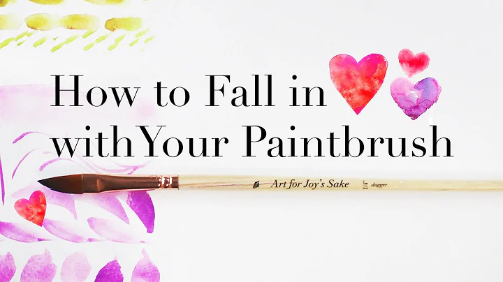 Watercolor Brushes for Beginners - Dagger Brush Drills