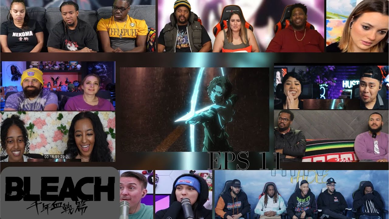 [千年血戦篇] | Bleach : Thousand Years Blood Wars Episode 11 Reaction Mashup |