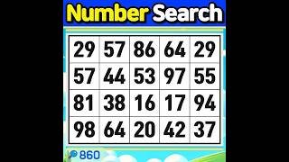 Number Search #860 You probably won’t find a single one.【Match | brain game | puzzle 】 screenshot 2