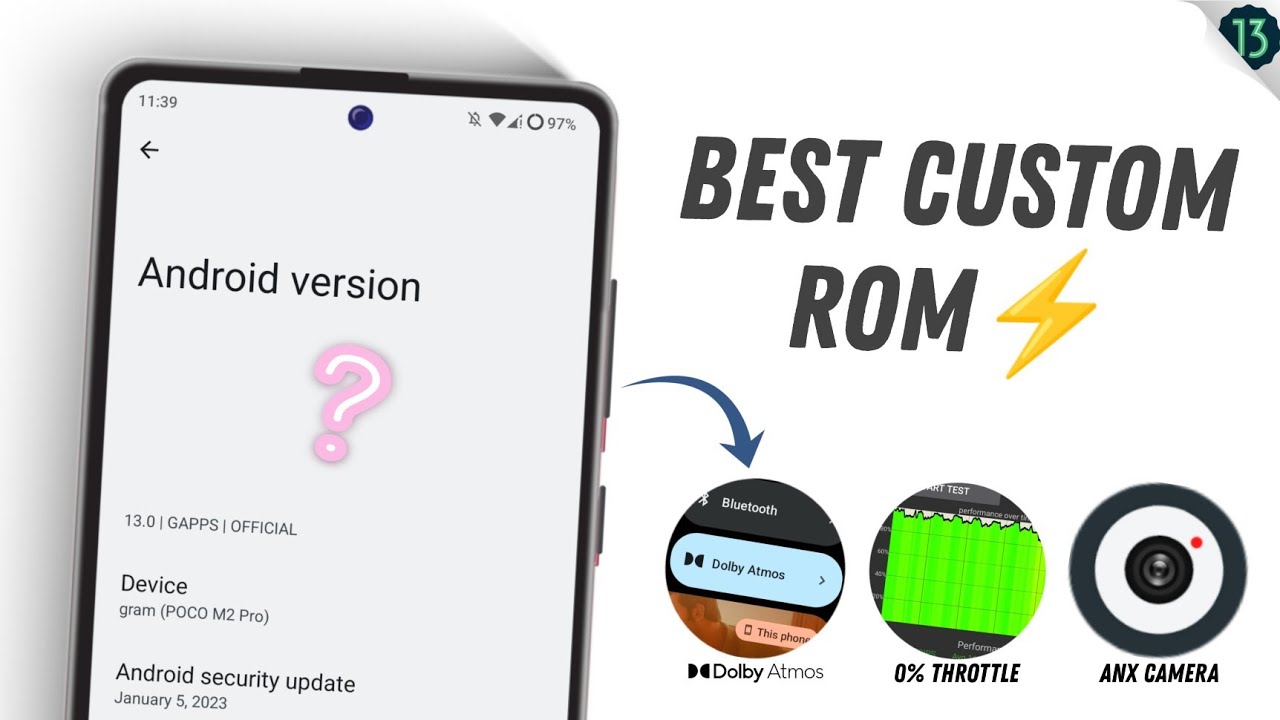 Best Custom ROM for MIATOLL Devices with inbuilt Dolby Atmos, ANX ...
