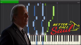 Video thumbnail of "Chuck McGill SYNTHESIA SOLO PIANO  - Better Call Saul - Gabriel Fauré - Sicilienne  Op. 78"