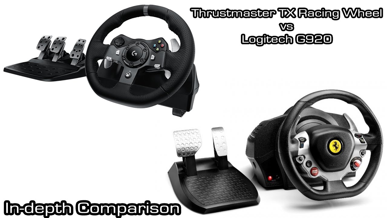 Thrustmaster TX Racing Wheel vs Logitech - In-depth Comparison - YouTube