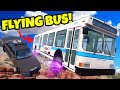 This Mod Makes BUSES FLY to Escape the Police in BeamNG Drive!