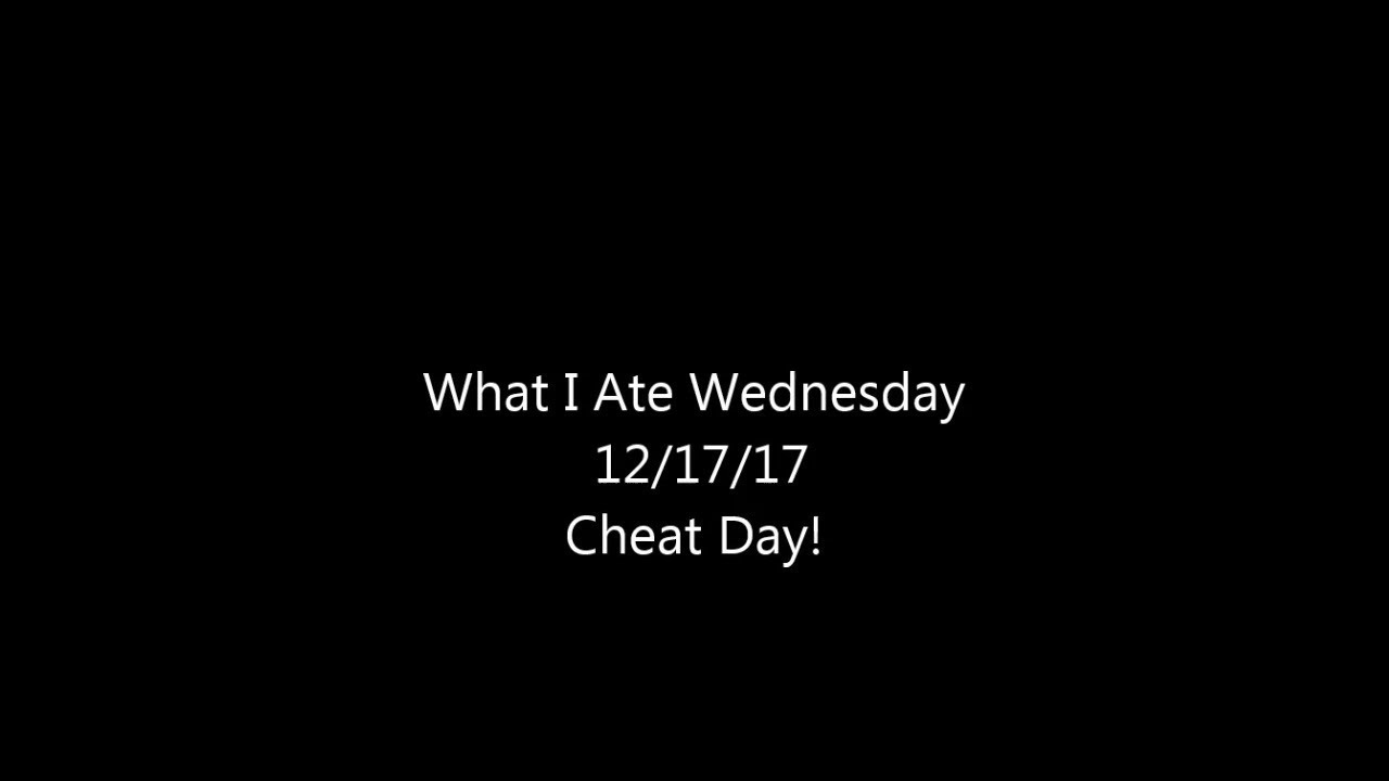 What I Ate Wednesday 12/17/17