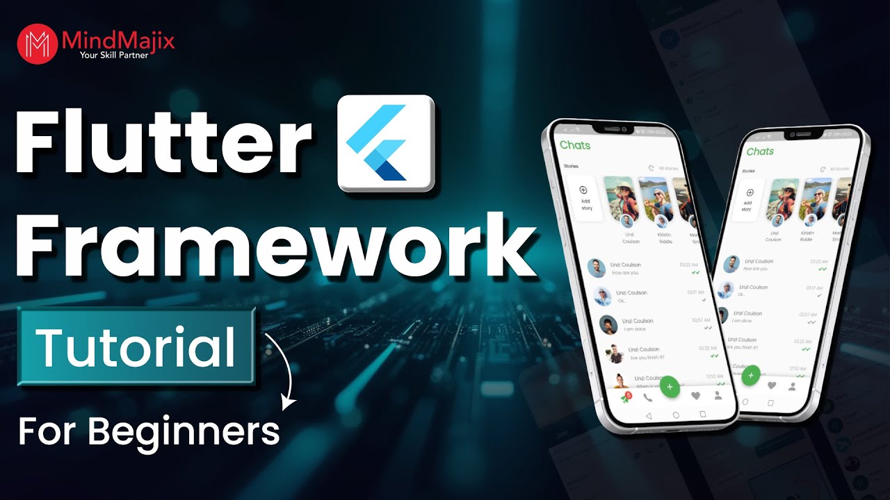 Flutter Framework Tutorial | Flutter Tutorial For Beginners | Flutter ...