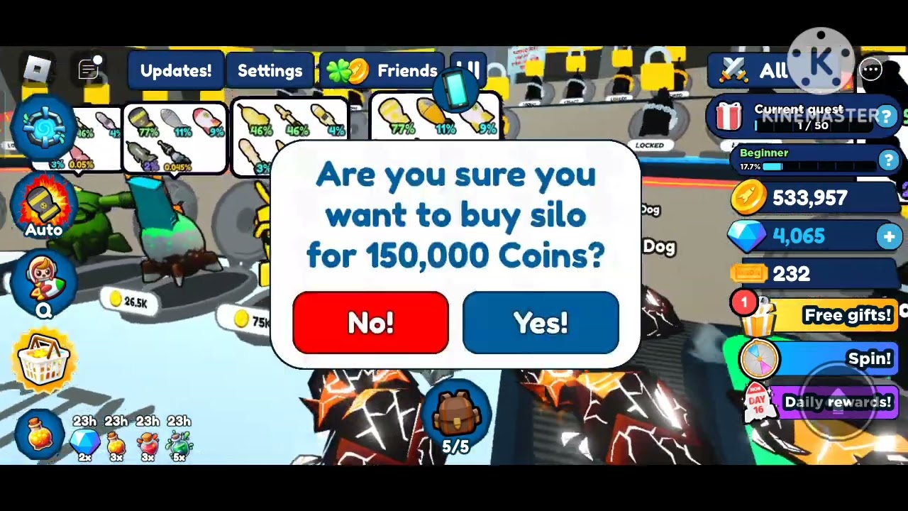 Roblox nuke simulator codes and gameplay