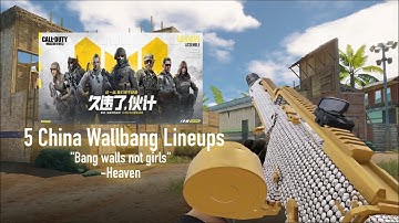 "Bang Walls Not Girls" - Heaven , 5 China Wallbang Lineups On Firing Range You Should Try (Pro Tips)