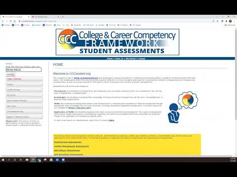 CCC Student Survey Site How-To Video