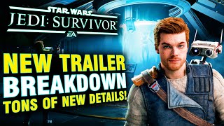 Star Wars Jedi: Survivor - New Trailer Reveals New Character Details, and More!