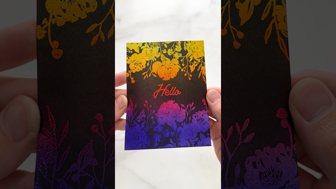 This Easy DIY Greeting Card Will BLOW YOUR MIND!!🤯 ASMR Crafting 