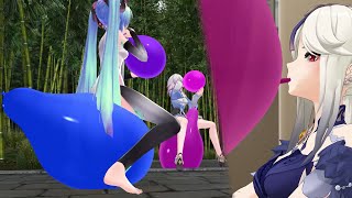 Anime Girls with Balloons October compilation