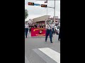 Wagner High School JROTC Thunderbird Battalion marches in Battle of Flowers Parade