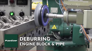 Deburring | Engine Block & Pipe | AFD & STC | End Of Arm Robotic Tooling