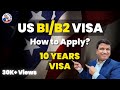 US B1/B2 Visa | How to Apply | US Business/Visitor Visa | USA Immigration for Indians 2021 | Hindi