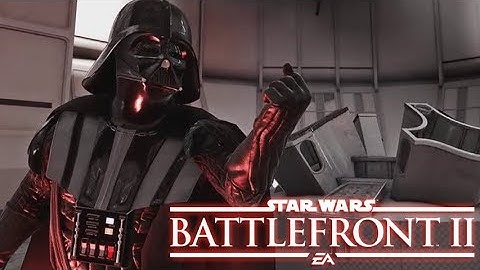 Star Wars Battlefront II Luke Skywalker VS Darth Vader