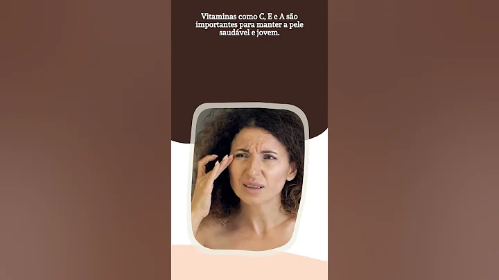 Que vitaminas são essenciais para evitar o envelhecimento da pele? #vitaminasparapele #pelebonita