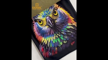 Doyan oval screen printing machine with High quality plastisol ink, do u wanna printing halftone?