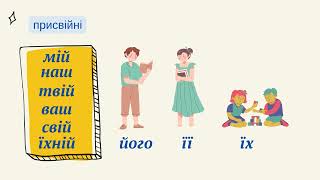 Українська мова. 6 клас. Урок 7. Відмінювання присвійних, вказівних і означальних займенників