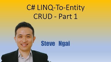 LINQ-To-Entity (CRUD) -  Part 1