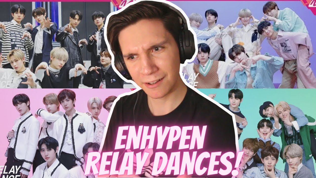 DANCER REACTS TO ENHYPEN RELAY DANCES | 