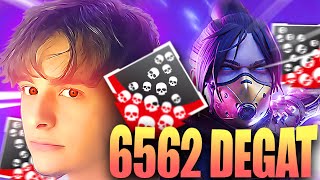 20 KILLS 6562 DEGATS SOLO VS TRIO AVEC MON ARME FAVORITE APEX LEGENDS GAMEPLAY