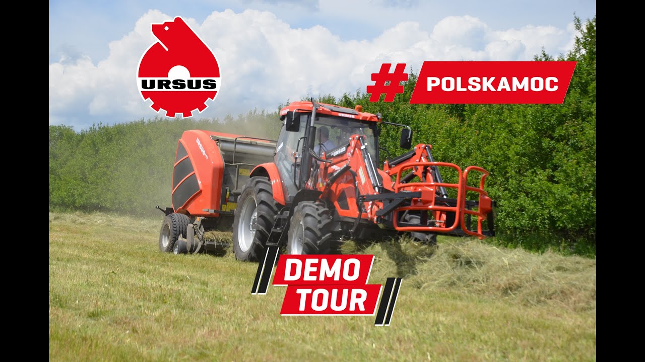 URSUS Demo Tour Mstów 2016 ursus c380 8014h 11054 z 544 z 586 Wystawa rolnicza