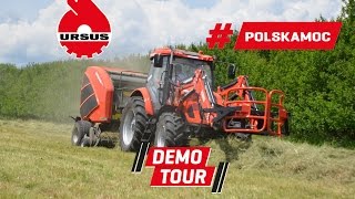 URSUS Demo Tour Mstów 2016 ursus c380 8014h 11054 z 544 z 586 Wystawa rolnicza