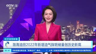[经济信息联播]渤海油田2022年新增油气探明储量创历史新高| 财经风云