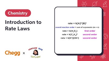 Introduction to Rate Laws | Professor Dave & Chegg Explain