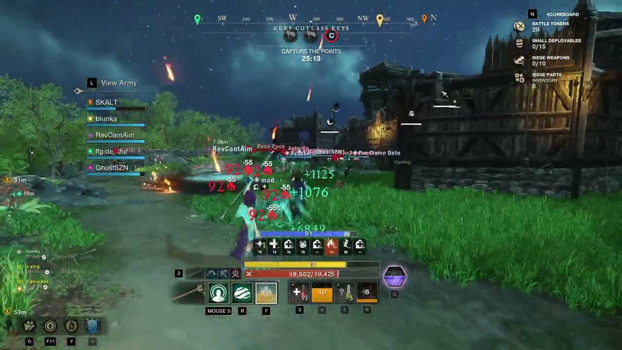 The Evicted vs Swamp Cartel CK Attack War (WSQDPS Healer POV)