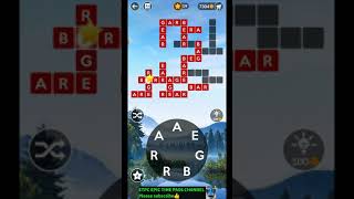 WORDSCAPES LEVEL 10627 FIND WORDS USING THE LETTERS B A R R A G E screenshot 4