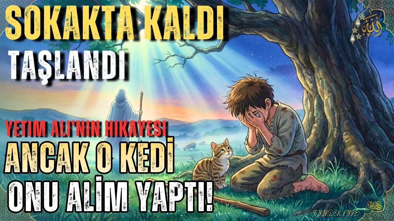 Taşlanan Yetim Ali ve Kedisinin İbretlik Hikayesi  Allah KİMSESİZLERİN KİMSESİDİR!