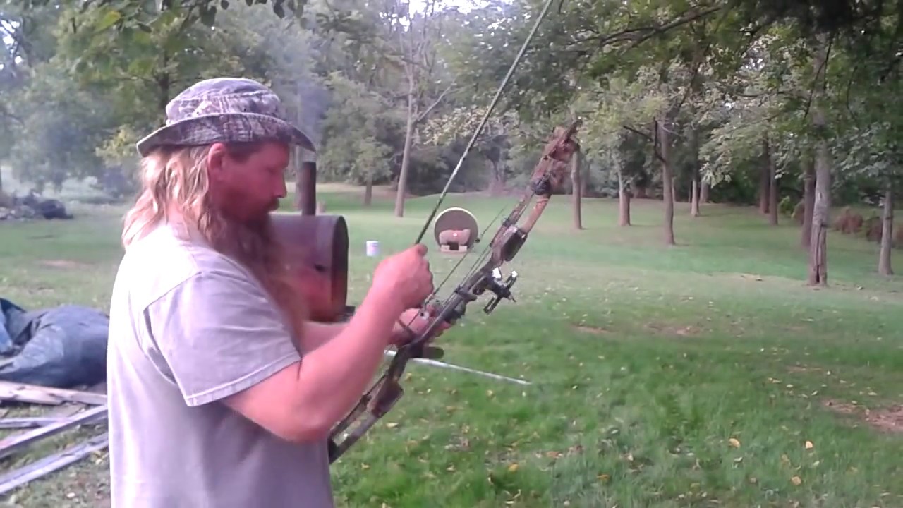 Toxic broadhead Vs 5 gallon bucket Of water