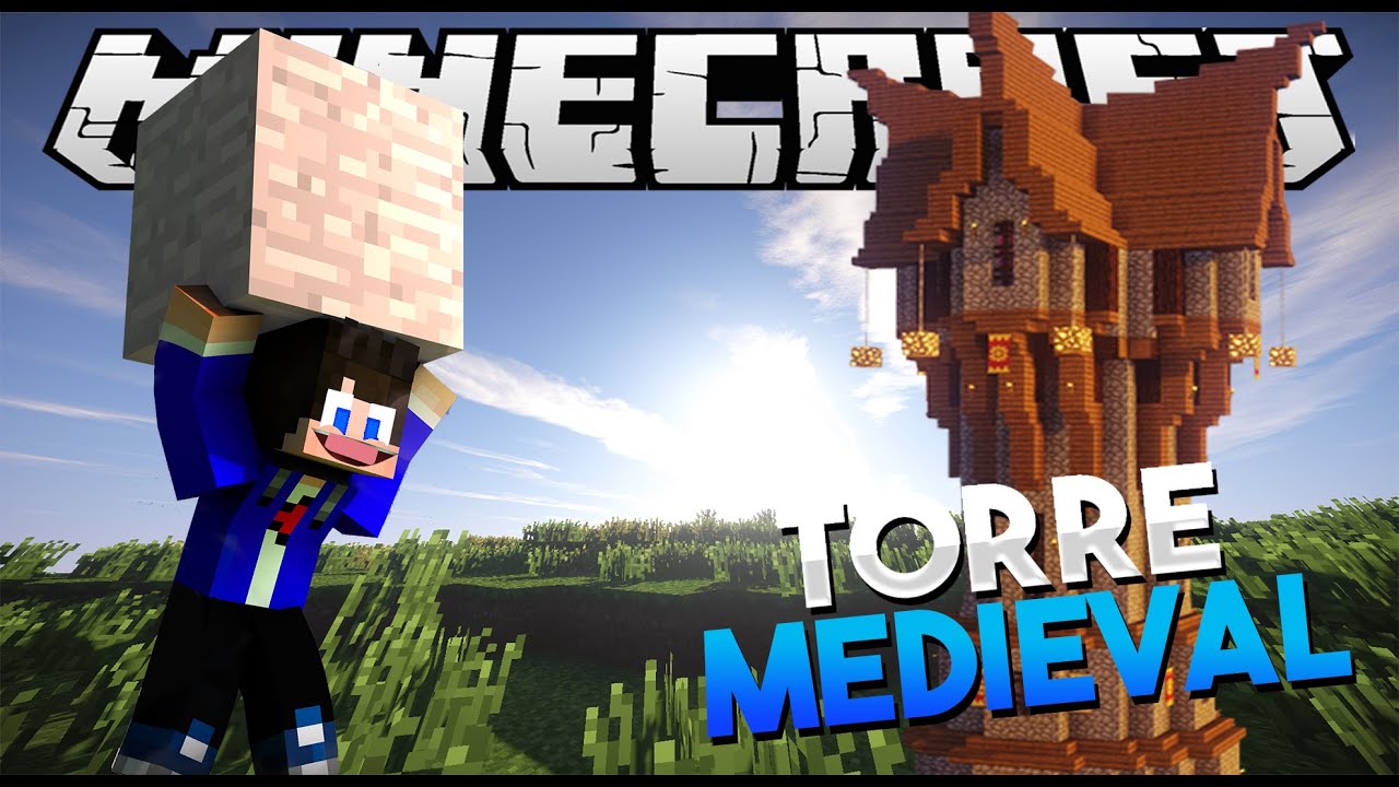 COMO CONSTRUIR uma TORRE MEDIEVAL no MINECRAFT FACTIONS - YouTube
