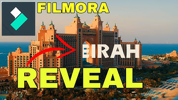 Text Behind Object Effect | Filmora X Tutorial 2021