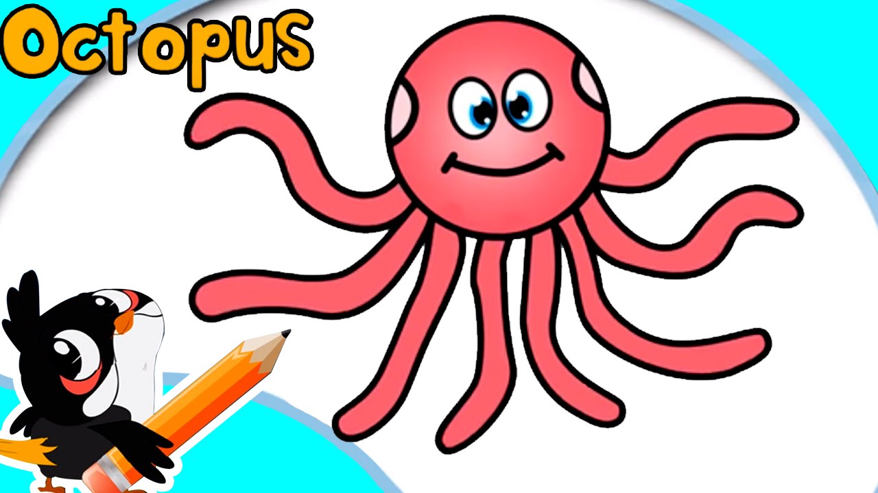 Download How To Draw An Octopus | Easy Step By Step Drawings | Tutorial For Kids | BulBul Apps - YouTube