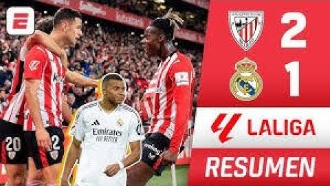 ATHLETIC CLUB 2 - 1 REAL MADRID I HIGHLIGHTS LALIGA EA SPORTS