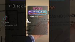 Bitcoin tăng nóng trở lại vượt mốc 42000 usd #bitcoin #tintuc #kinhtetaichinh #thitruong