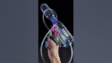 How to make a ‘’plasma cannon‘’ toy out of a drink bottle? #toys #airsoft